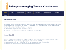 Tablet Screenshot of bzkzwolle.nl